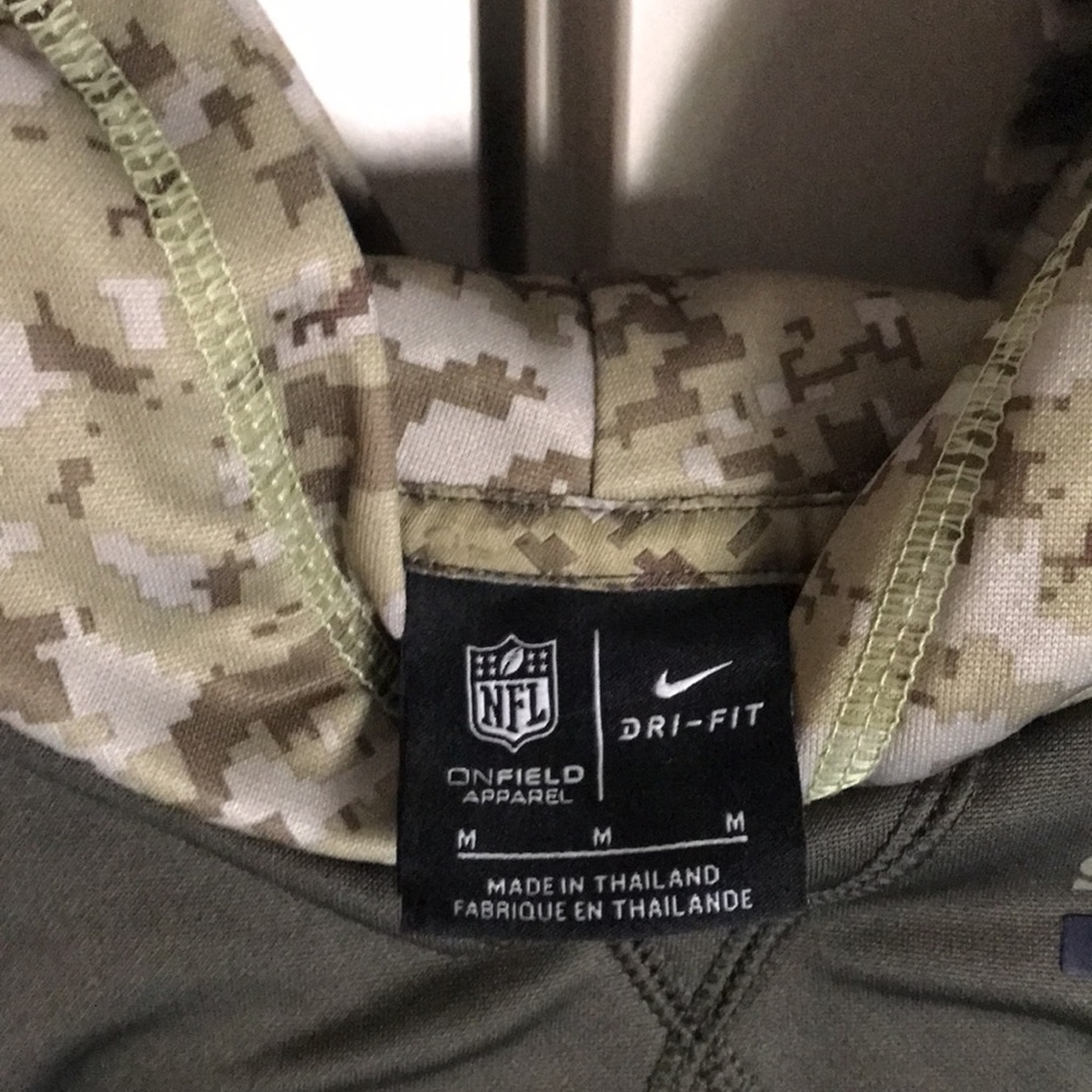 Hoodie seattle seahawks Minecraft size med by Nike dri-fit - Picture 3 of 5